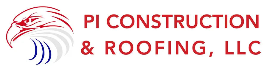 Logo of PI Construction & Roofing, LLC. Logo of PI Construction & Roofing, LLC.